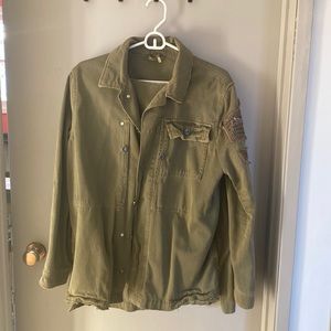 Free People Army Jacket sz M